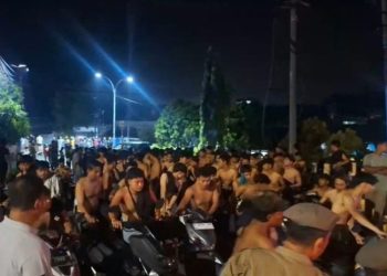 Konvoi Usai Buka Puasa Bersama, Ratusan Pemuda Ditangkap Polisi di Semarang
