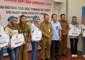 50.828 Buruh Rokok di Kudus Terima BLT Cukai Rp 600 Ribu Per Orang