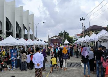 Promosikan Wisata Religi, Bazar Pasar Takjil Digelar di Area Masjid Agung Kendal