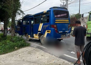 Kronologi Pemotor Tergilas Bus di Jalan Cepu-Randublatung Blora