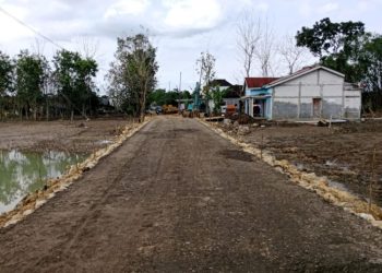 Putus Akibat Banjir, Jalan Penghubung di Baturagung Grobogan Kini Bisa Dilewati