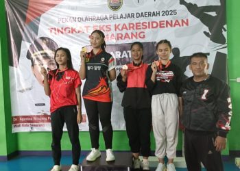 Tim Karate dari Grobogan Raih Juara Umum di Popda se-Eks Karesidenan Semarang