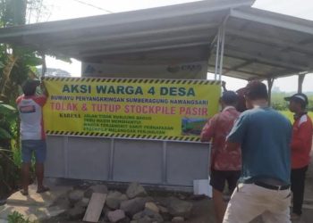Warga 4 Desa di Weleri Kendal Bersikukuh Agar Usaha Stockpile Ditutup