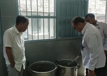 Bambang Susilo Tinjau Kelayakan Makanan bagi Warga Binaan di Lapas Pati