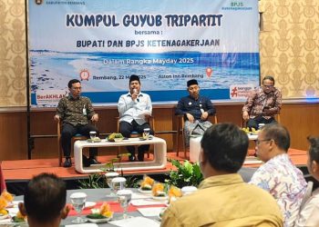 Bupati Harno Dukung Forum Tripartit Jadi Ruang Dialog Bidang Ketenagakerjaan