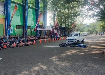 Kasus Kecelakaan Tinggi, Pelajar Kudus Diedukasi Dampak Lalai Berlalu Lintas