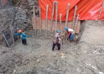 Longsor Tahun Lalu, Talud di Jalan Ngawen-Banjarejo Blora Mulai Diperbaiki