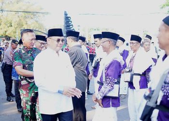 Lepas Ribuan Jemaah Haji Pati, Bupati Sudewo Titip Doa untuk Kabupaten