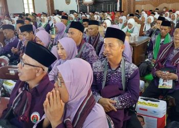 Wabup Jepara Lepas Ratusan Calon Jemaah Haji Kloter 44, Ini Pesannya