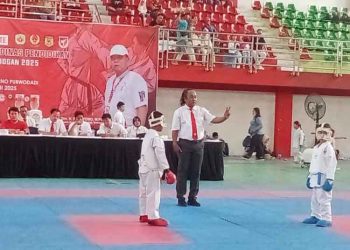 Ratusan Atlet Karate Ikuti Kejuaran Piala Kepala Dinas Pendidikan Grobogan