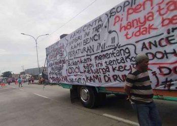 Tolak ODOL, Ratusan Sopir Truk Kudus Ancam Akan Demo Lebih Besar