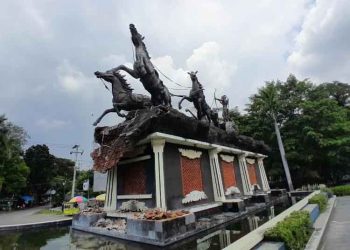 Patung Arjuna Wiwaha di Cepu Blora Ambruk, Diduga Karena Struktur Tua