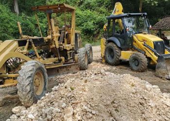 Jalan di Semanggi Blora Rusak, 51 Rit Tanah Grosok Diturunkan