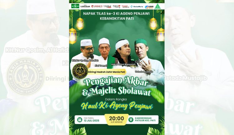 Puncak Haul Ki Ageng Penjawi 2025, Pengajian dan Majelis Sholawat Malam ini