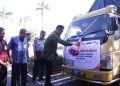 Bupati Jepara Lepas Armada Distribusi Bantuan Beras untuk 92.765 KPM 17 Bupati Jepara Lepas Armada Distribusi Bantuan Beras untuk 92.765 KPM