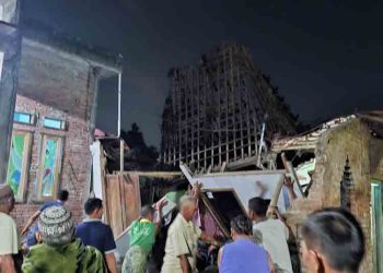 Rumah di Bulucangkring Kudus Mendadak Roboh, Bangunan Rusak Total