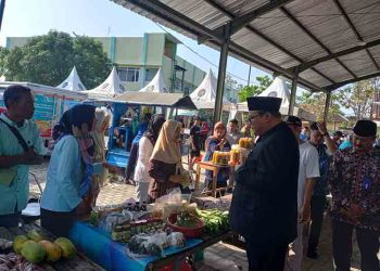 Kunjungi Pasar Tani, Wabup Rembang Minta Publikasi Kegiatan Ditingkatkan