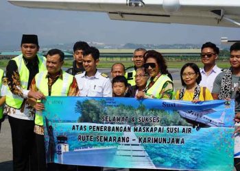 Penerbangan Semarang-Karimunjawa Dibuka, Gubernur Jateng: Buka Konektivitas