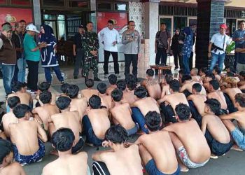 Antisipasi Potensi Kerusuhan, Puluhan Remaja di Kabupaten Pekalongan Diamankan