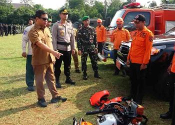 Hadapi Potensi Bencana, Walkot Pekalongan Tinjau Kesiapan Alat Kebencanaan