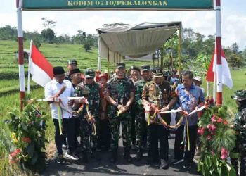 TMMD di Windurojo Pekalongan Ditutup, Realisasi Program Tercapai 100 Persen