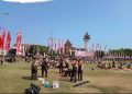 Peringati Hari Pramuka, Ratusan Pelajar Rembang Ikuti Lomba Pionering