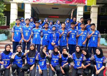 SMPN 1 Bulu Rembang Raih Prestasi di Lomba Gerak Jalan HUT RI ke-80