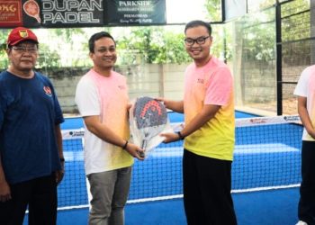 Resmikan Lapangan Padel, Walkot Pekalongan Minta Atlet Bersiap Hadapi PON 2028