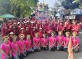 MKKS SMP Kabupaten Rembang Tampil Penuh Semangat di Karnaval Budaya 2025