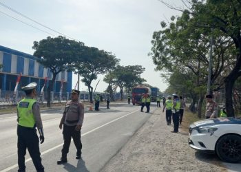 Antisipasi Macet Akibat Demo Pati,  Arus Lalu Lintas Rembang-Pati Dialihkan
