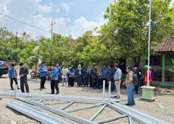 2 Proyek Revitalisasi Sekolah di Rembang Ditinjau Langsung Bupati-Wabup
