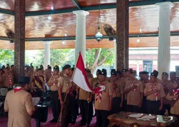 Dilantik Jadi Ketua Mabica, Bupati Harno Siap Dukung Pramuka di Rembang