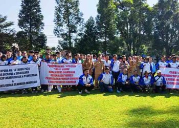 Gelar Aksi Damai, Ratusan Atlet Salatiga Tolak Permenpora 14/2024