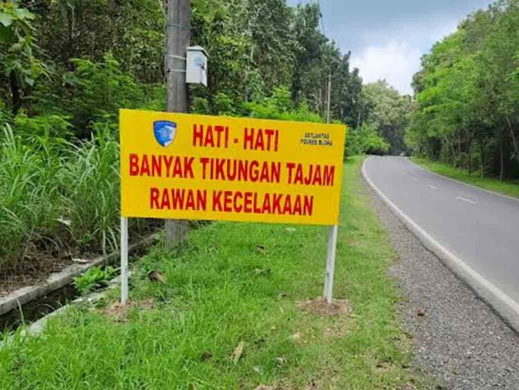Angka Kecelakaan di Blora Turun, Dua Titik Jalan Ini Masih Rawan