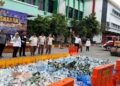 Pemkab Demak Musnahkan Ribuan Botol Miras Hasil Penindakan