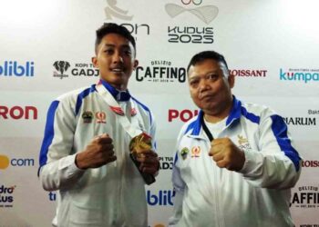 Kontingen Pencak Silat Jateng Raih Juara Umum di PON Bela Diri Kudus 7 Kontingen Pencak Silat Jateng Raih Juara Umum di PON Bela Diri Kudus