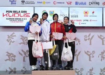 Tahap 2 PON Bela Diri Kudus Rampung, Atlet Jateng Juara Umum di Dua Cabor 5 Tahap 2 PON Bela Diri Kudus Rampung, Atlet Jateng Juara Umum di Dua Cabor