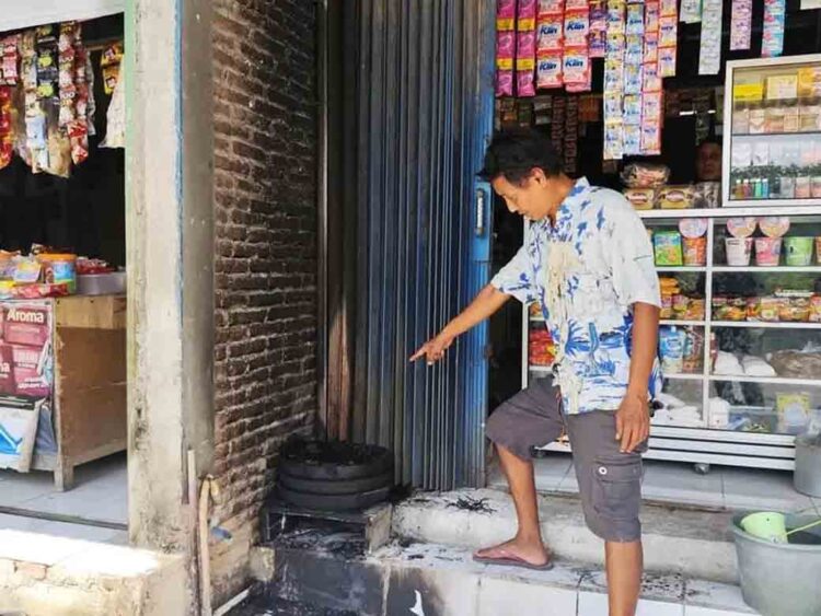 Aksi Pembakaran Rumah Koordinator AMPB di Pati Terekam CCTV