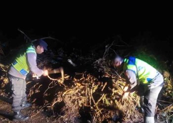 Hujan Deras, Jalur Utama Antar Kecamatan di Pekalongan Sempat Tertutup Longsor