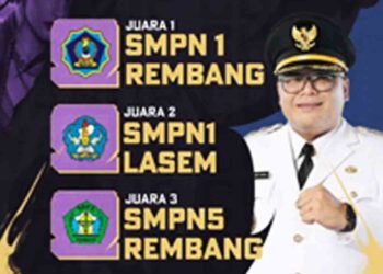 Tim SMPN 1 Rembang Raih Juara 1 Ajang Esports Kabupaten Rembang