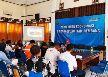 Dindagkop UKM Rembang Sosialisasikan SOP Baru Pelayanan Tera Ulang 5 Dindagkop UKM Rembang Sosialisasikan SOP Baru Pelayanan Tera Ulang