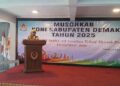 Bupati Tegaskan Komitmen Dorong Kemajuan Olahraga Demak