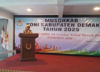 Bupati Tegaskan Komitmen Dorong Kemajuan Olahraga Demak