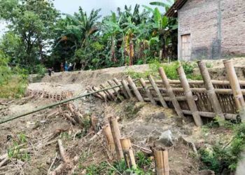 Tanggul Sungai Lusi Grobogan Longsor Lagi, Warga Minta Perbaikan Segera