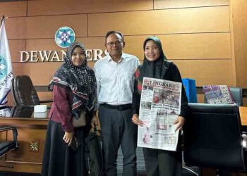 Berhasil Pertahankan Eksistensi, Dewan Pers Apresiasi Koran Lingkar