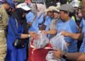 Peringatan Harkannas, 1.500 Paket Ikan Dibagikan saat CFD di Pati