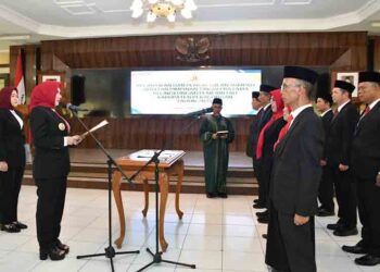 Bupati Pekalongan Lantik 9 Pejabat Tinggi Pratama, Ini Nama-namanya