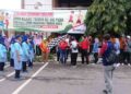 PGRI Cabsus Rembang Gelar Lomba Gerak Jalan, Puluhan Guru SD Berpartisipasi