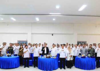 Gelar Tasyakuran Hari Bakti, Kanwil Ditjenpas Jateng Beri Penghargaan ke 12 Mitra Strategis