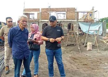 Progres Proyek Taman Wisata Religi Salatiga Dinilai Lambat